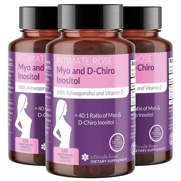 3 Pack - Myo-Inositol & D-Chiro Inositol